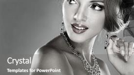  Presentation with islamic decorations decoration and motif - Cool new theme with evening dresses - photo of beautiful girl backdrop and a gray colored foreground