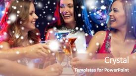  Presentation with free birthday - Cool new PPT layouts with a health close up of handsome concentrated professional doctor holding box with tablets and posing on a grey background while smiling happily backdrop and a gray colored foreground