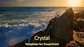  Presentation with tide - Audience pleasing PPT theme consisting of evening tide view from surin beach on the sea phuket island andaman sea kingdom thailand backdrop and a wine colored foreground