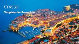  Presentation with dalmatia - Amazing presentation having evening-views-at-famous-european backdrop and a teal colored foreground