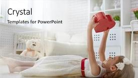  Presentation with valentine - Audience pleasing theme consisting of kids event - happy valentine's day sweet child backdrop and a  colored foreground