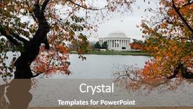  Presentation with thomas jefferson - Cool new slide set with bike event - washington dc in autumn backdrop and a  colored foreground