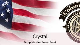  Presentation with columbus - Colorful presentation enhanced with event american event columbus day backdrop and a lemonade colored foreground