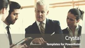  Presentation with project management - Audience pleasing slide deck consisting of event management - young startup businessman making presentation backdrop and a dark gray colored foreground