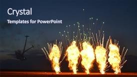  Presentation with romania - Beautiful PPT theme featuring tuzla romania - july 02 pilots backdrop and a ocean colored foreground