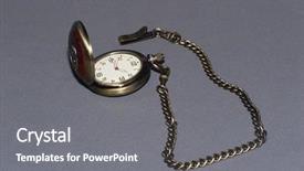  Presentation with chain - Beautiful presentation featuring event ticke - stopwatch with chain backdrop and a  colored foreground