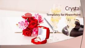  Presentation with registration - Theme featuring events registration - wedding ceremony with wife background and a lemonade colored foreground
