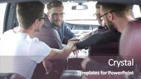  Presentation with green chemistry close up - Cool new theme with events safety day - close up a group backdrop and a  colored foreground