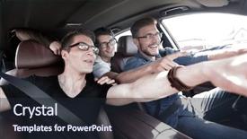  Presentation with road safety - Beautiful PPT layouts featuring events safety day - close up a group backdrop and a wine colored foreground