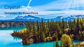  Presentation with abraham - Presentation featuring evergreen-forest-surrounds-the-azure background and a light blue colored foreground