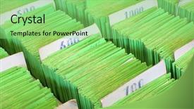  Presentation with archives - Audience pleasing slide deck consisting of evidence based - archives documents files and folders backdrop and a seafoam green colored foreground