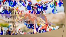  Presentation with hang - Presentation enhanced with evil-eye-charms-hang background and a  colored foreground