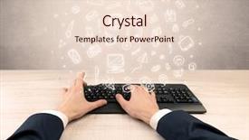  Presentation with inca machu picchu peru view - Slides having evolution people - first person view background and a  colored foreground