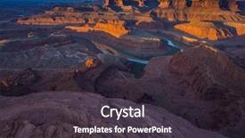  Presentation with point of view - Amazing slides having evolve - dead horse point national scenic backdrop and a dark gray colored foreground