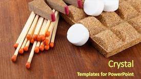  Presentation with fuel - Cool new slide deck with exalt - long matches and dry fuel backdrop and a  colored foreground