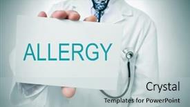  Presentation with signboard - Cool new presentation design with exam fever - doctor showing a signboard backdrop and a lemonade colored foreground