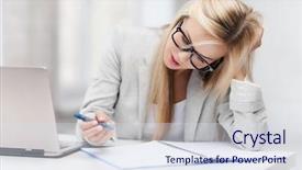  Presentation with exam - Amazing presentation theme having exam pictures - indoor picture of bored backdrop and a sky blue colored foreground