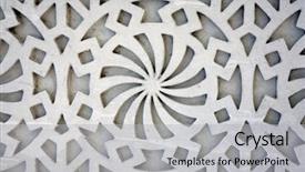  Presentation with islam - Amazing presentation theme having example of islamic design cast backdrop and a light gray colored foreground