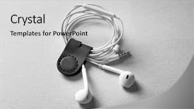  Presentation with example - Cool new theme with example of multifunctional magnetic clip backdrop and a light gray colored foreground