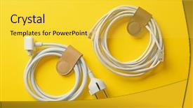  Presentation with example - Presentation having example of multifunctional magnetic clip background and a yellow colored foreground