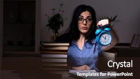  Presentation with study - Presentation featuring exams at night time background and a wine colored foreground