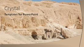  Presentation with kings - Presentation theme enhanced with excavations-sites-in-the-valley background and a lemonade colored foreground