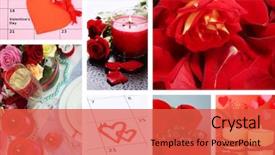  Presentation with valentine - Audience pleasing slide deck consisting of hill enjoying a morning haze backdrop and a gray colored foreground.