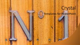  Presentation with train - Slide deck featuring logistics - wholesale logistic loading shipment and background and a coral colored foreground