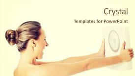  Presentation with woman nude erotic - PPT theme consisting of yellow dandelion flowers on rustic wooden background top view background and a violet colored foreground