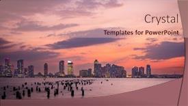  Presentation with usa - Presentation featuring exchange-place-new-jersey-usa background and a lemonade colored foreground