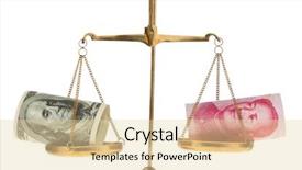  Presentation with chinese chinese - Amazing slides having exchange rates - chinese currency yuan and u backdrop and a lemonade colored foreground