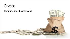  Presentation with bills - Slide set featuring abstract seamless pattern with floral background seamless texture with flowers background and a light blue colored foreground.