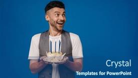  Presentation with birthday cake - 