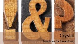  Presentation with question - Slide deck featuring exclamation point question mark background and a coral colored foreground