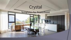  Presentation with chairs - Amazing slide set having exclusive - modern kitchen with island backdrop and a light gray colored foreground