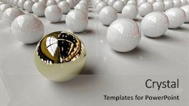  Presentation with light - Audience pleasing presentation consisting of exclusive - set of balls backdrop and a light gray colored foreground