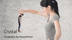  Presentation with broken relationship fixing a concept - Amazing theme having excuses - concept of couple relationship backdrop and a light gray colored foreground