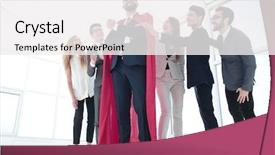  Presentation with superhero - Cool new slides with execution - boss is a superhero backdrop and a white colored foreground