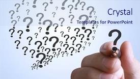  Presentation with whiteboard - Presentation theme consisting of executive coaching - business men hand drawing background and a sky blue colored foreground