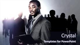  Presentation with team meeting - Amazing theme having executive leading meeting - afro-american businessman with his team backdrop and a wine colored foreground