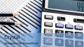  Presentation with balance - Presentation theme consisting of exellence - business balance background and a  colored foreground