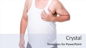  Presentation with heart attack - Amazing PPT layouts having exercise cardiology - man with heart attack backdrop and a lemonade colored foreground