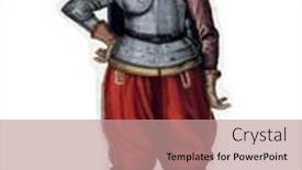  Presentation with exercise - Beautiful slide set featuring exercise-with-the-targe backdrop and a coral colored foreground