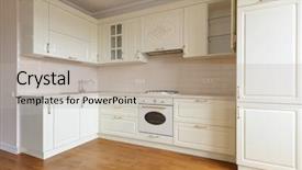  Presentation with cream - Theme with exhaust - modern spacioius cream colored kitchen background and a mint green colored foreground