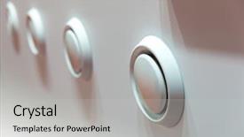  Presentation with air - Beautiful slide set featuring exhaust fan - showcase with plastic covers backdrop and a  colored foreground