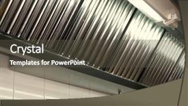  Presentation with systems - Theme consisting of exhaust systems hood filters detail background and a dark gray colored foreground