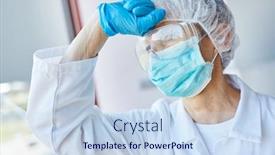  Presentation with covid coronavirus - Slide deck consisting of exhausted-doctor-with-burnout background and a sky blue colored foreground