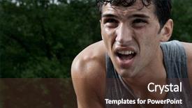  Presentation with rest - Audience pleasing presentation design consisting of exhaustion - young exhausted latin man looking backdrop and a tawny brown colored foreground