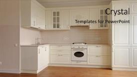  Presentation with cream - Colorful PPT layouts enhanced with exhaustive - modern spacioius cream colored kitchen backdrop and a coral colored foreground