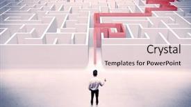  Presentation with giving - Theme with exit - businessman in suit giving thumbs background and a lemonade colored foreground